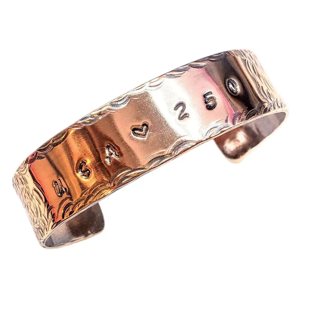 USA 250th Hammered Wide Copper Cuff Special Edition