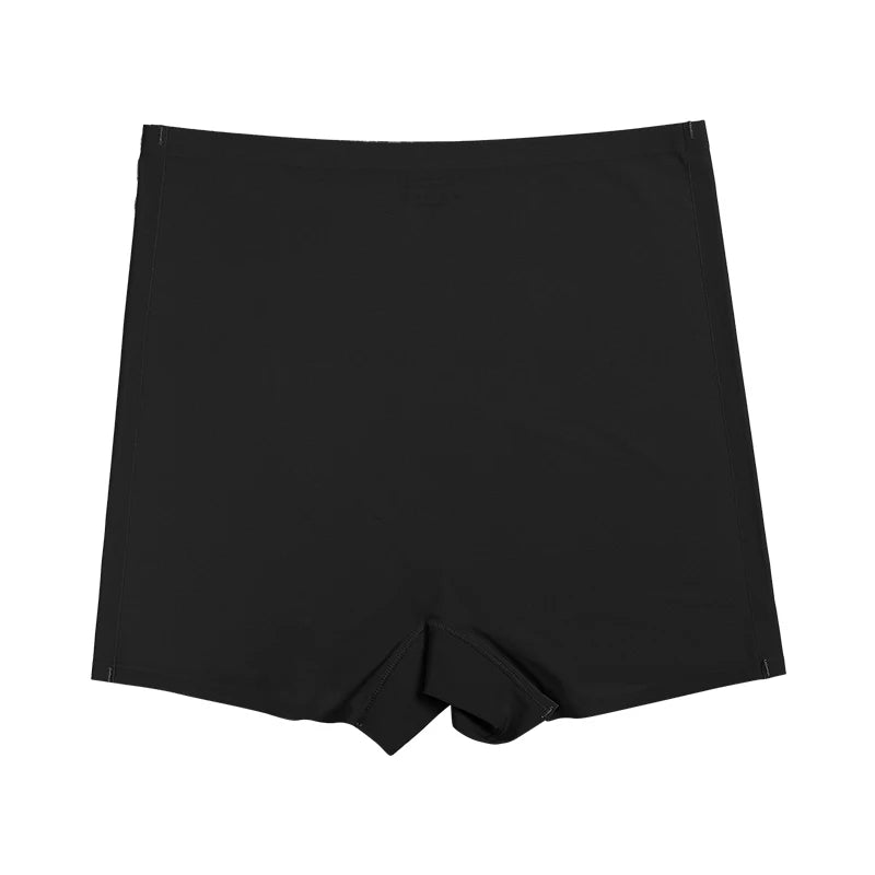 Hot Sale Ladies Workout Seamless Ice Silk Solid Biker Shorts Boxer Short Leggings Sports Yoga Pants Women's Shorts Panties