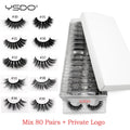 Wholesale mink eyelashes 4/10/20/50/100 pairs 3d mink lashes eyelash extension natural false eyelashes makeup fake lashes bulk