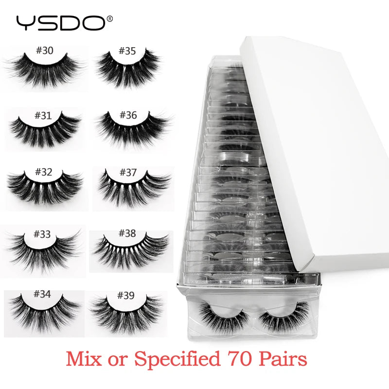 Wholesale mink eyelashes 4/10/20/50/100 pairs 3d mink lashes eyelash extension natural false eyelashes makeup fake lashes bulk