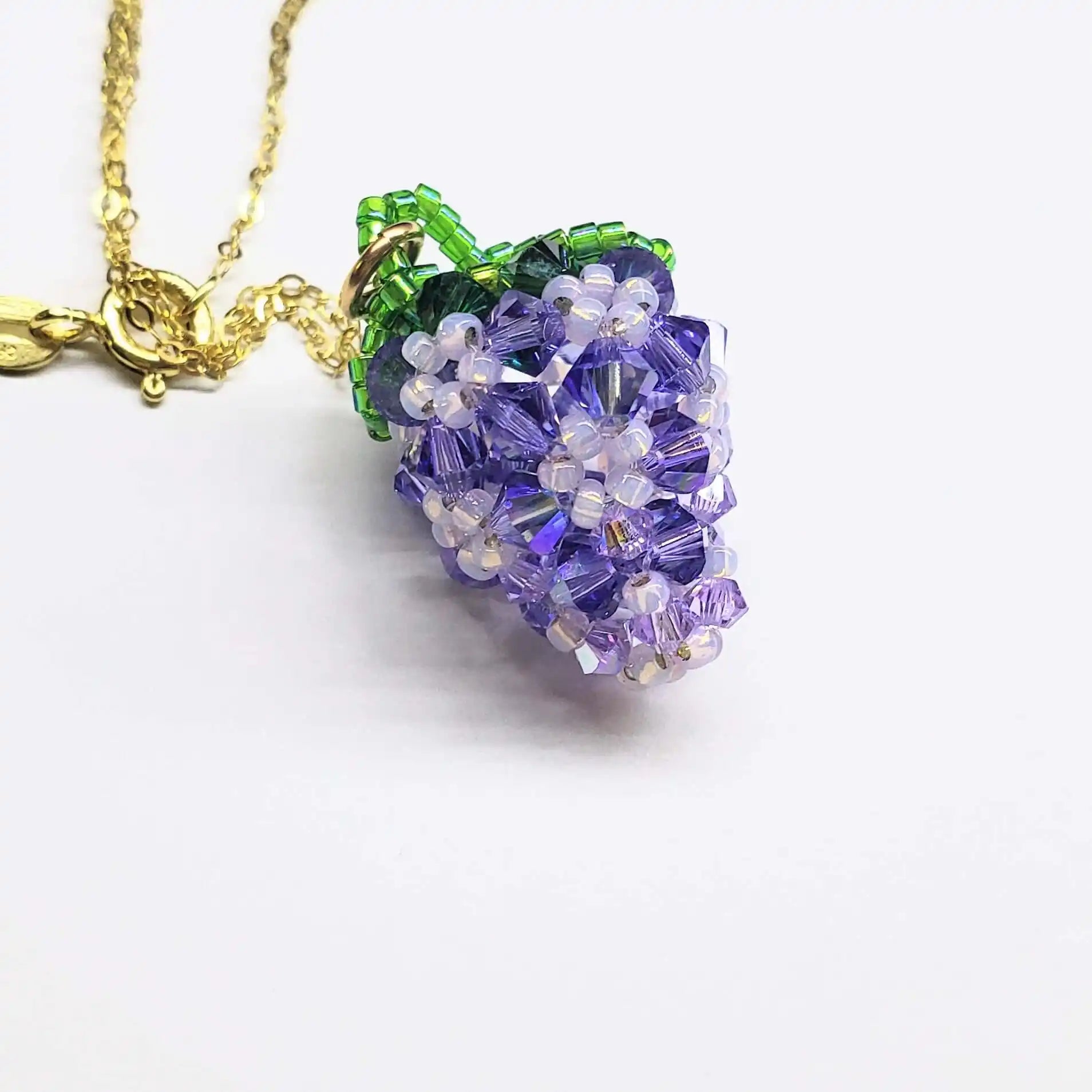 Limited Edition Swarovski Crystal Beaded Berry Necklaces