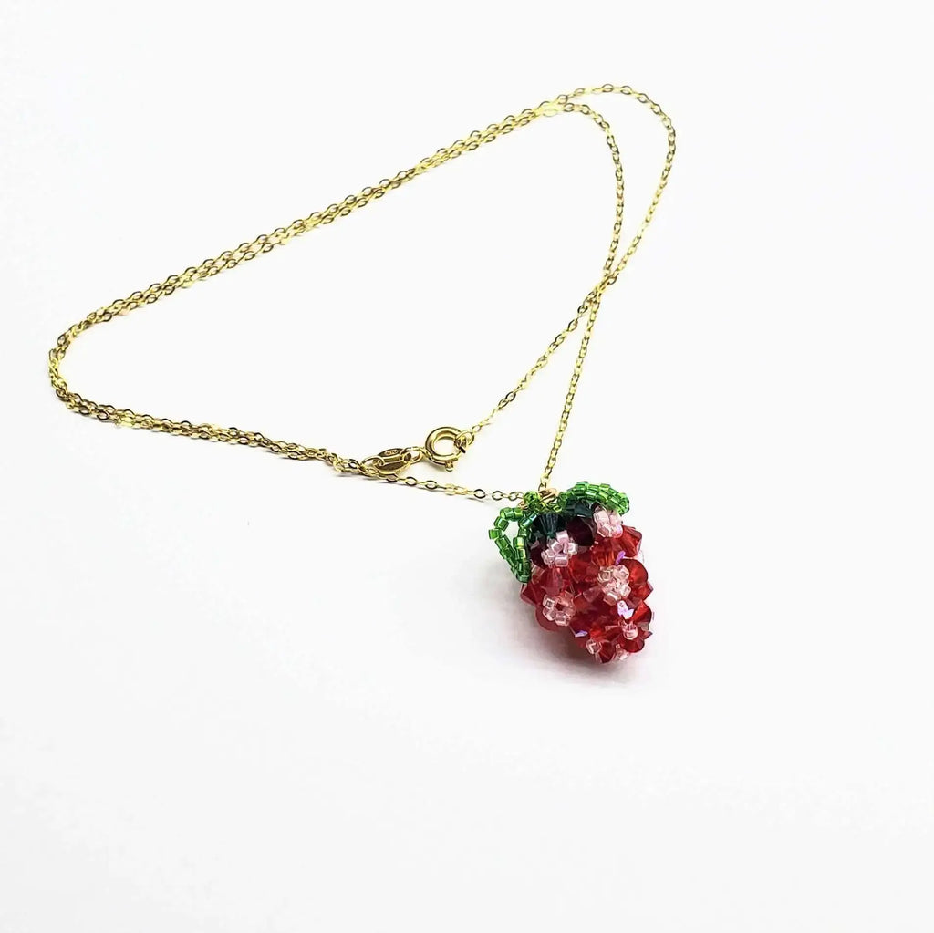 Limited Edition Swarovski Crystal Beaded Berry Necklaces