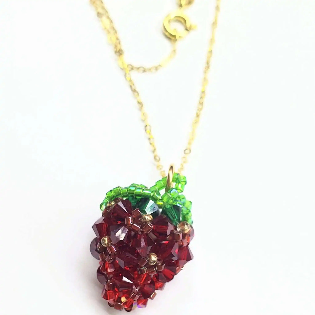 Limited Edition Swarovski Crystal Beaded Berry Necklaces