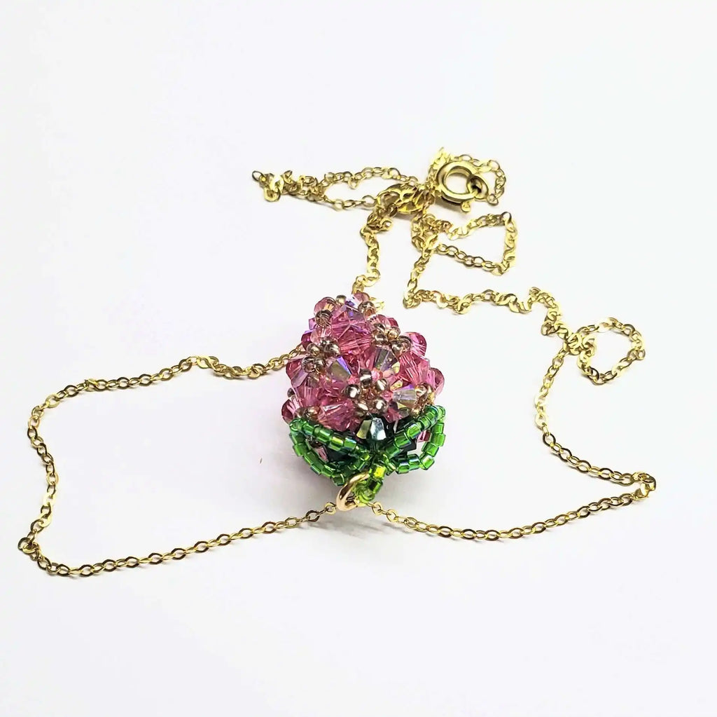 Limited Edition Swarovski Crystal Beaded Berry Necklaces