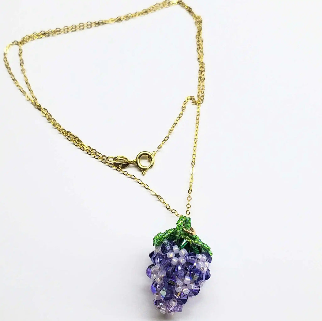 Limited Edition Swarovski Crystal Beaded Berry Necklaces