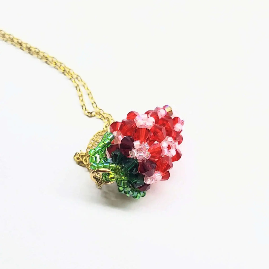 Limited Edition Swarovski Crystal Beaded Berry Necklaces
