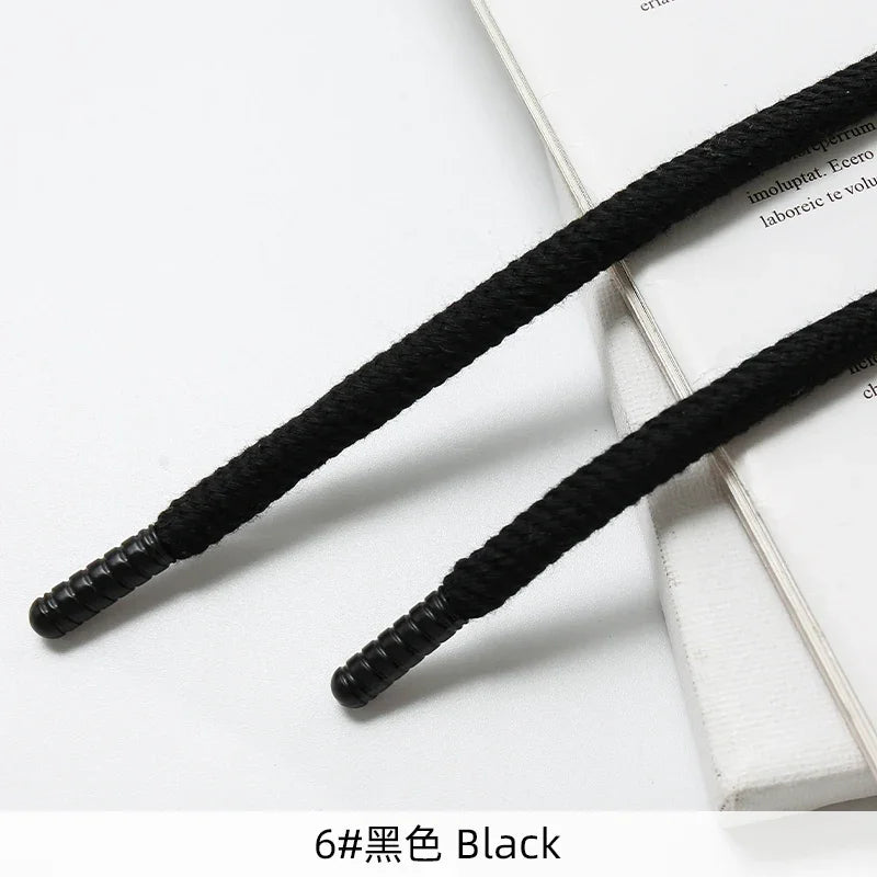 135CM 9mm Round Garment Drawstring Cord Waistband Sweatpants Drawstring Strap Hoodies Thread Shoes Band DIY Accessories TJ21678