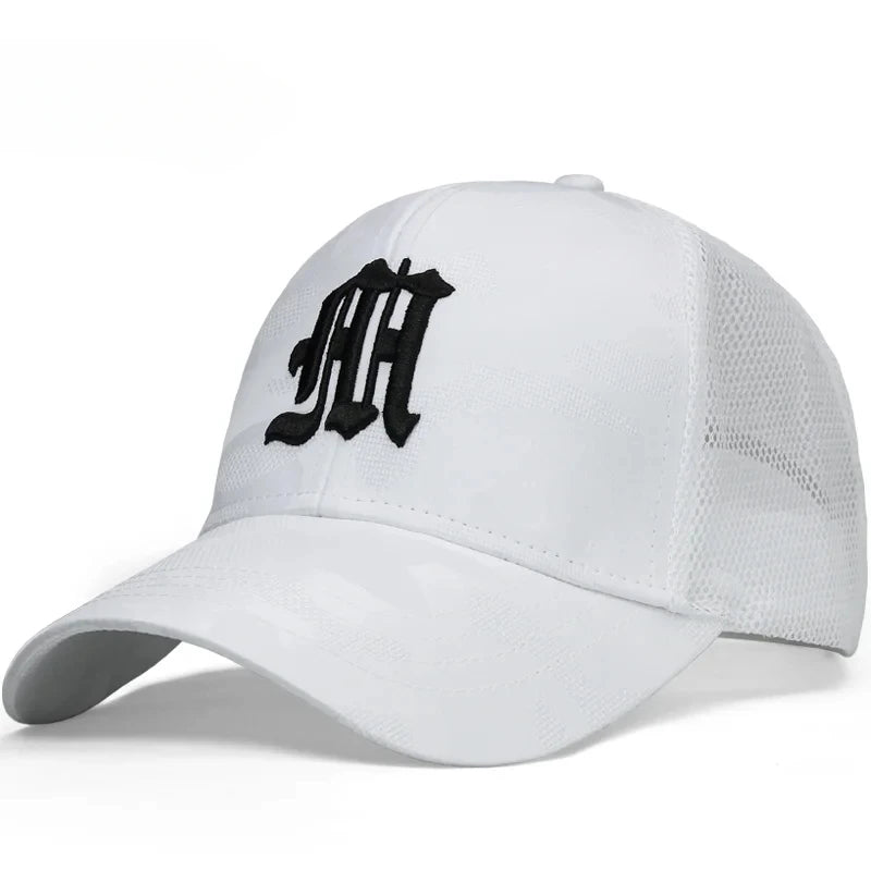 Big Head Man Large Size Mesh Baseball Hats Male Outdoors Plus Size Sport Caps Dad Oversize Trucker Cap 60cm 62cm