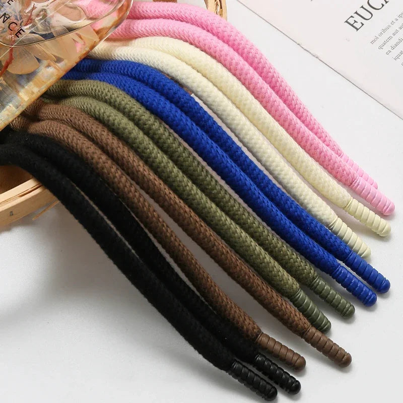 135CM 9mm Round Garment Drawstring Cord Waistband Sweatpants Drawstring Strap Hoodies Thread Shoes Band DIY Accessories TJ21678