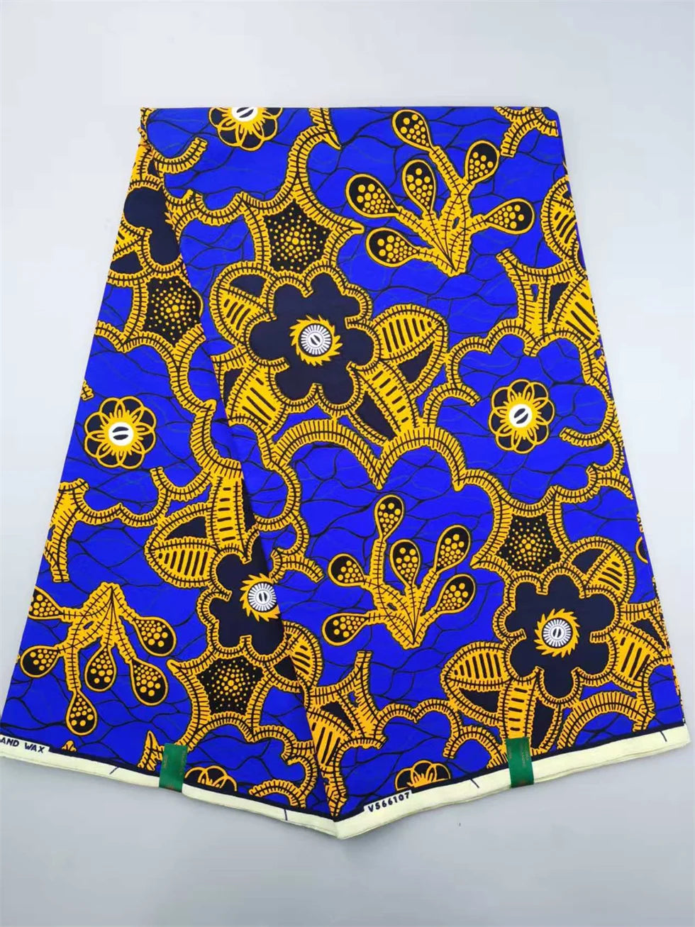 Prevalent African Wax Print Ankara Fabrics 100% Cotton Nigerian Style Patchwork Sewing Guaranteed Veritable Real Wax For Dresses