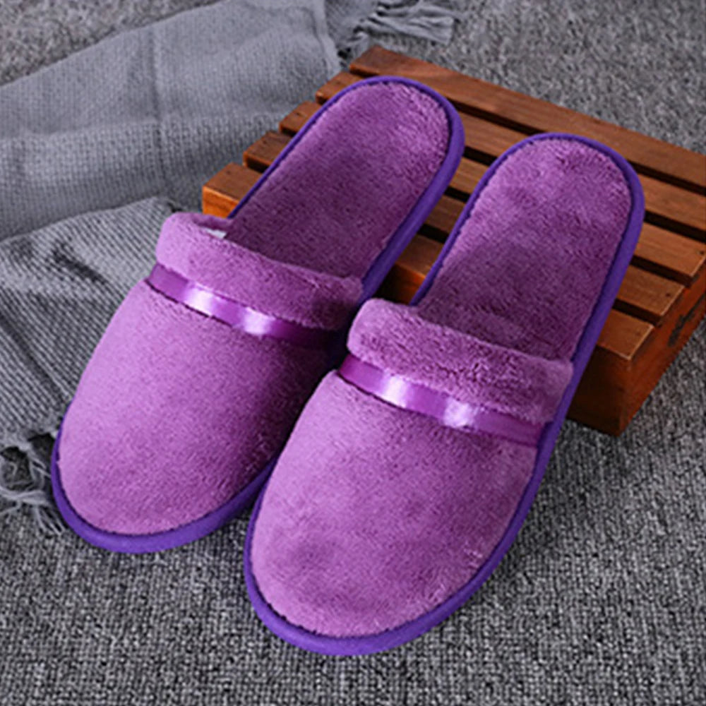 Winter Plush Slippers Faux Fur Home Shoes Open Toe Indoor Slippers Couple Floor Flats Shoes Home Warm Furry Slipper women Slides