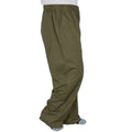 Plus size 8XL 11XL 12xl middle-aged men's summer thin elastic band high waist cotton casual trousers Dad oversize 9XL 8XL 7XL