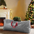 LUSQI Christmas Tree Storage Bag For 7.5-9ft Trees Multifunctional Storage Bag Waterproof Red Green Grey Strong Oxford Cloth Box