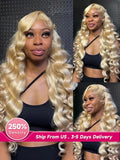 30 40 Inches Real 250% Density Honey Blonde 613 Hd Lace Frontal Wigs 13x4 13x6 360 Brazilian Body Wave Human Hair Wigs for Women