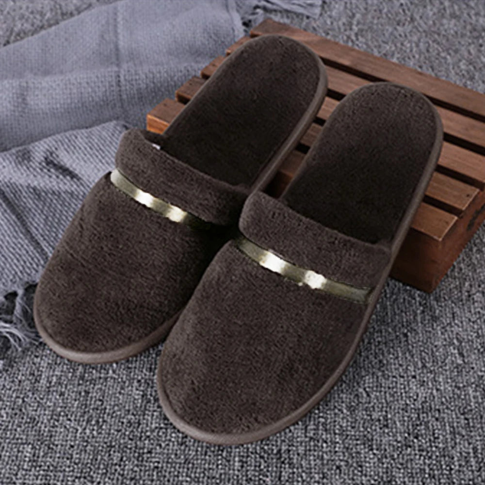 Winter Plush Slippers Faux Fur Home Shoes Open Toe Indoor Slippers Couple Floor Flats Shoes Home Warm Furry Slipper women Slides