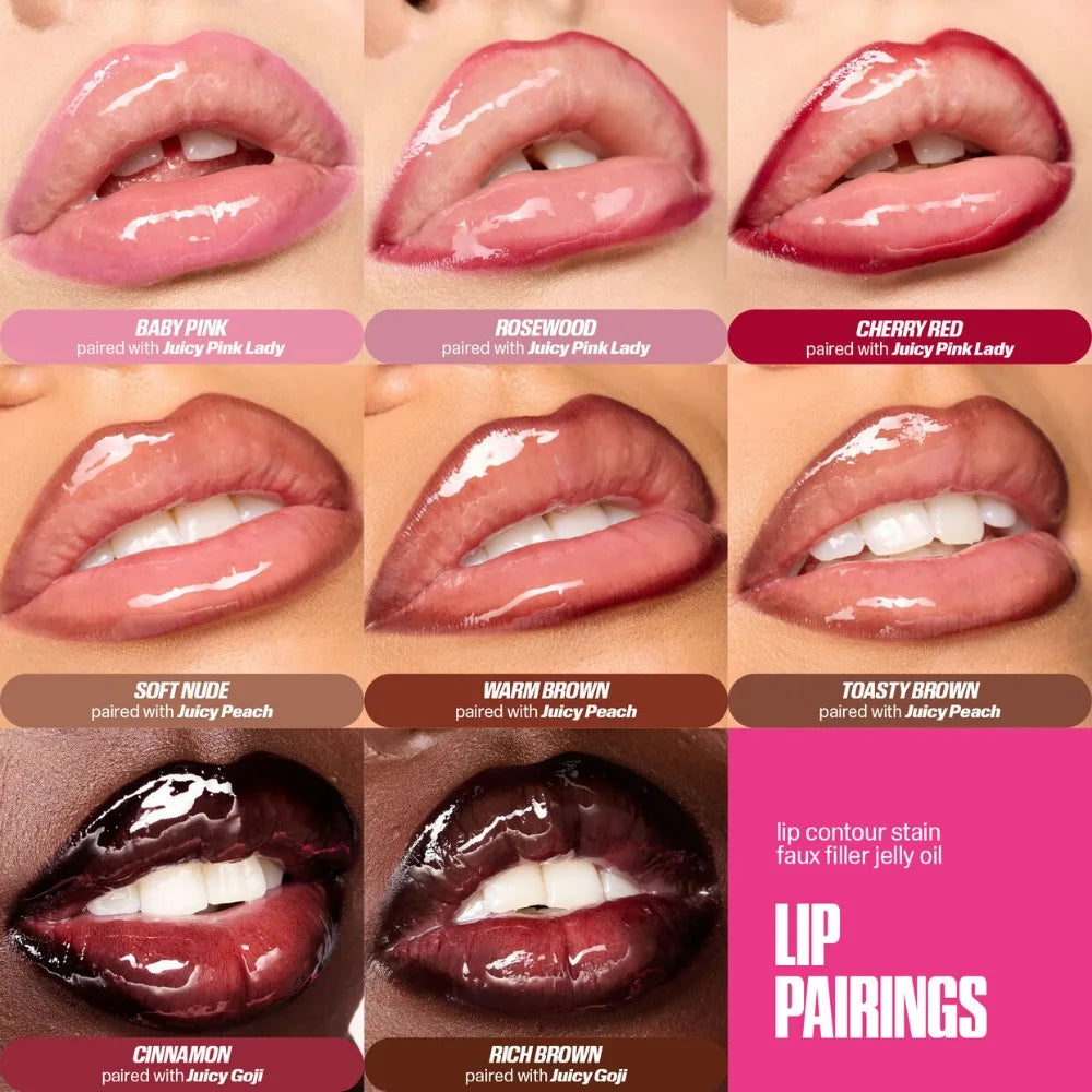 Waterproof Matte Lipliner Pencil Red Contour Tint Lipstick Long Lasting Non-stick Cup Moisturising Lips Makeup 8 Colors Velvet