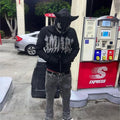 Men Y2K Fashion Hoodie Monster Horn Rhinestones Hoodie Clothes Hoodies Goth Grunge Long Sleeve Women Sweatshirt Oversized Tops