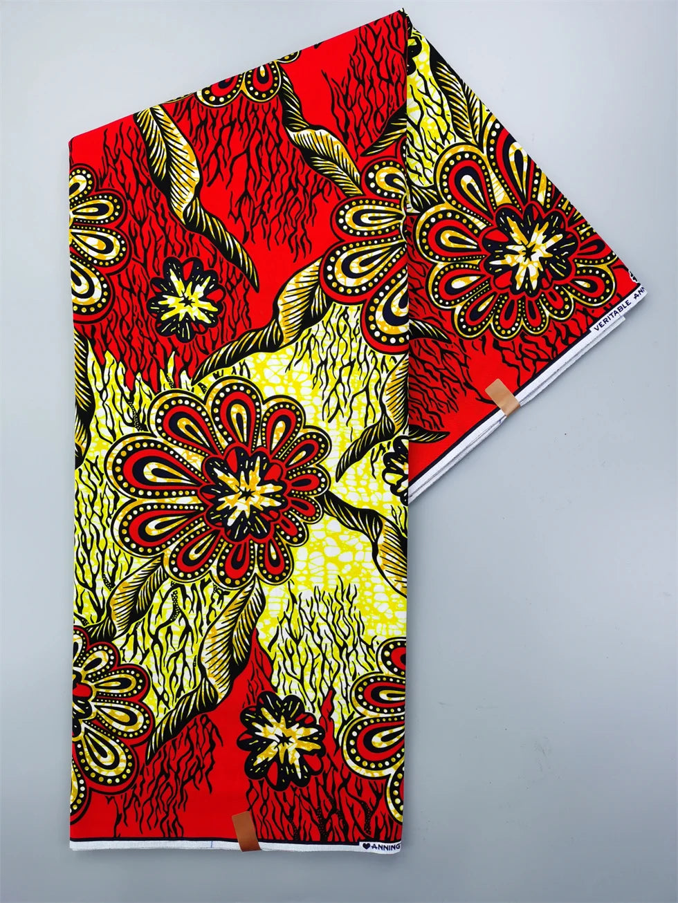 Prevalent African Wax Print Ankara Fabrics 100% Cotton Nigerian Style Patchwork Sewing Guaranteed Veritable Real Wax For Dresses