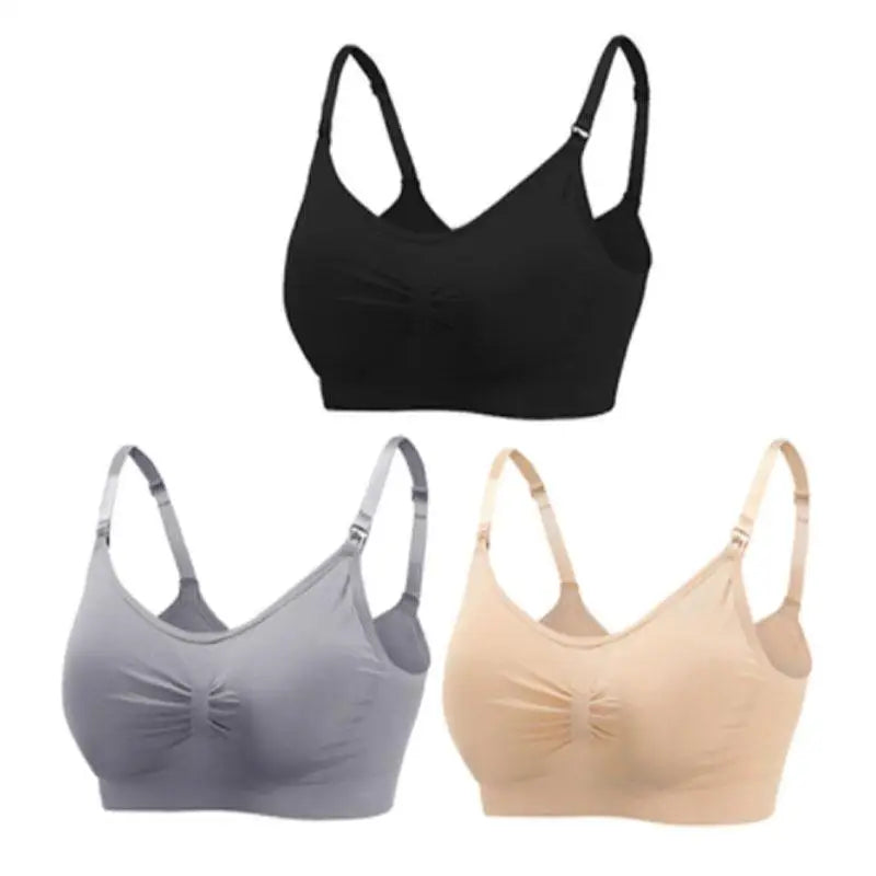 1/3pcs Breastfeeding Bras Maternity Nursing Bra