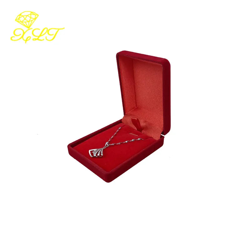 1pc Jewelry Box For Pendant Display Gift Boxes Jewellery  Pendant Packaging Storage Box Necklace Holder Pendant Box Storage Case