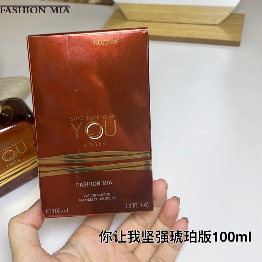 100ml High Quality Brand Stronger With You Intensely Perfum Lasting Wood Cologne Men Fragrance Body Atomizer Perfume Gifts