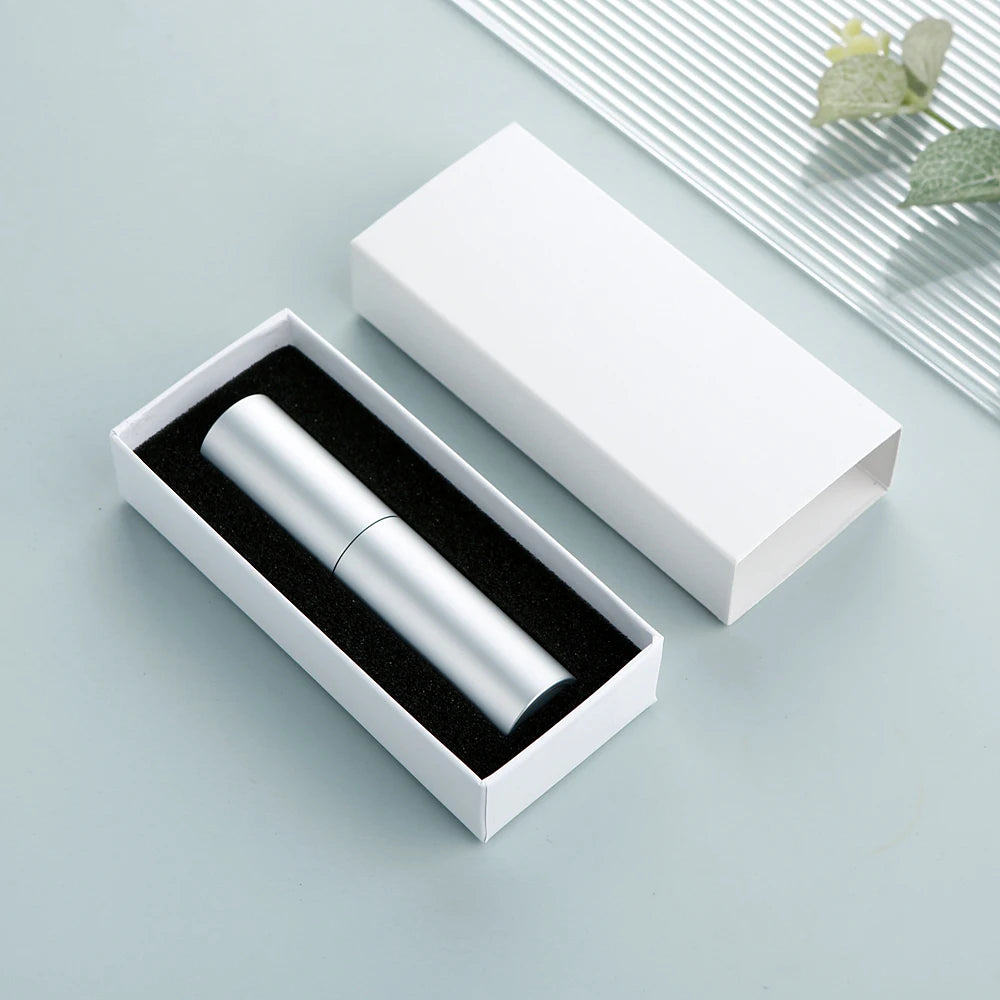 20pcs 10ml Rotary Press Spray Bottles - Multi-color Aluminum Shell with Glass Lining for Perfume Refills, in Exquisite Box