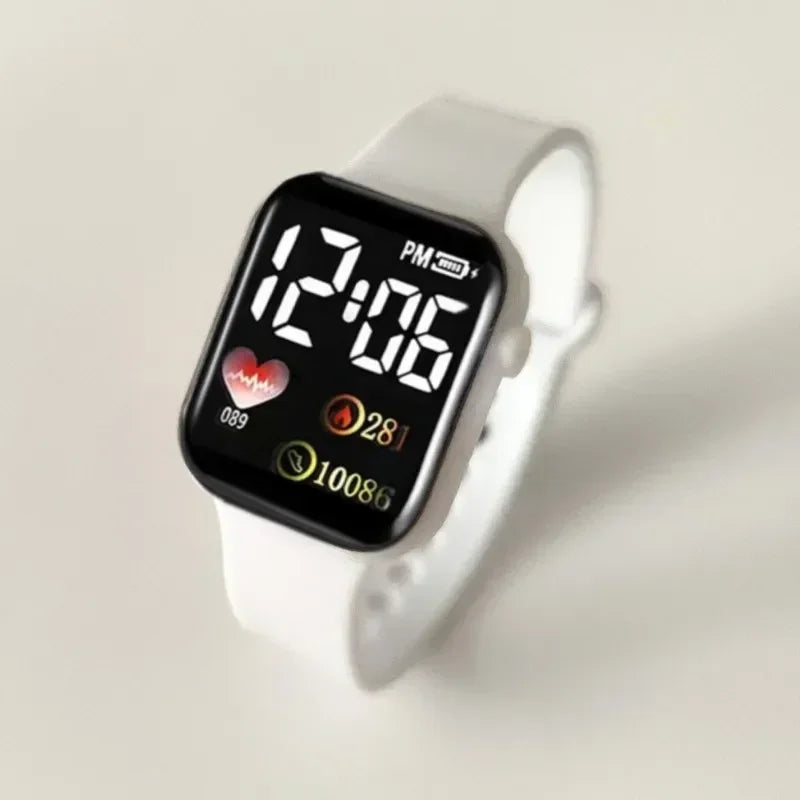 2026 New LED Electronic Watch Waterproof Digital Sports Wristwatch Fashion Casual Student Daily Outdoor Watch Relogio Feminino