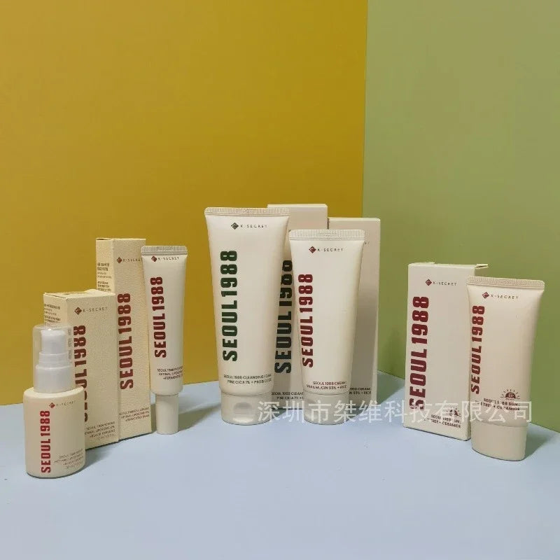 K-secret Seoul 1988 Essence Moisturizing/4% Retinol Eye Cream/Sunscreen/Snail Cream/Face Cleanser Facial Skin Care Products