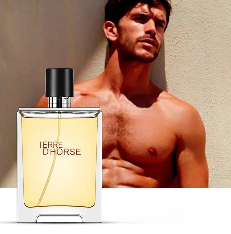 Men's 50ml/100ml Fresh Energetic Spicy Fougere Cologne Perfume - Earthy Woody Long-Lasting Parfum for Dating Deodorants