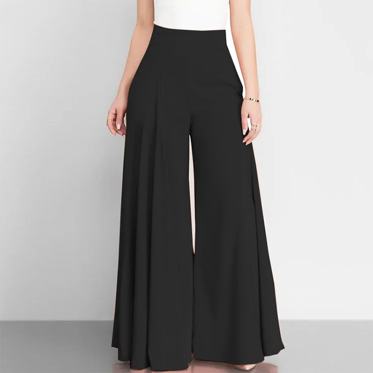 Fashion High Waist Wide Leg Pants for Women Elegant Casual Office Solid Loose Long Pant New Spring Autumn Womens Clothing