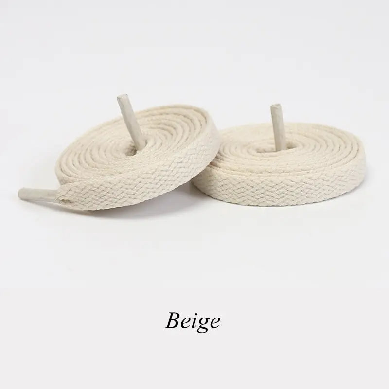 1Pair Flat Shoelaces Classic Quality Rope Laces Solid Casual Sneakers Shoelace Shoe Accessories 100/120/140/160/180CM