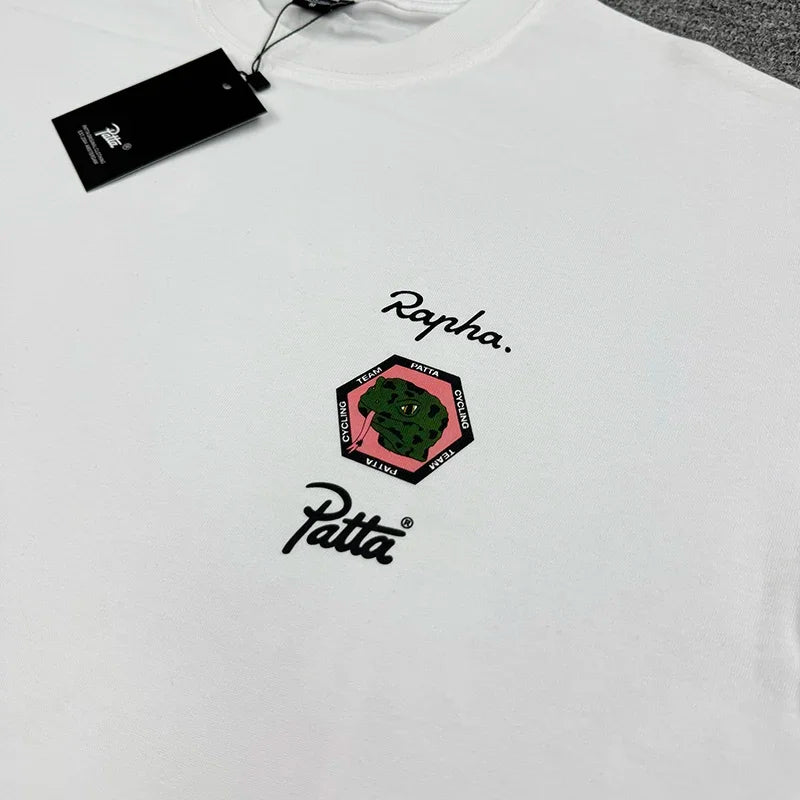 New Arrival Patta Tshirt American Street Style with Palm Tree Star Print Man Short Sleeve Tops
