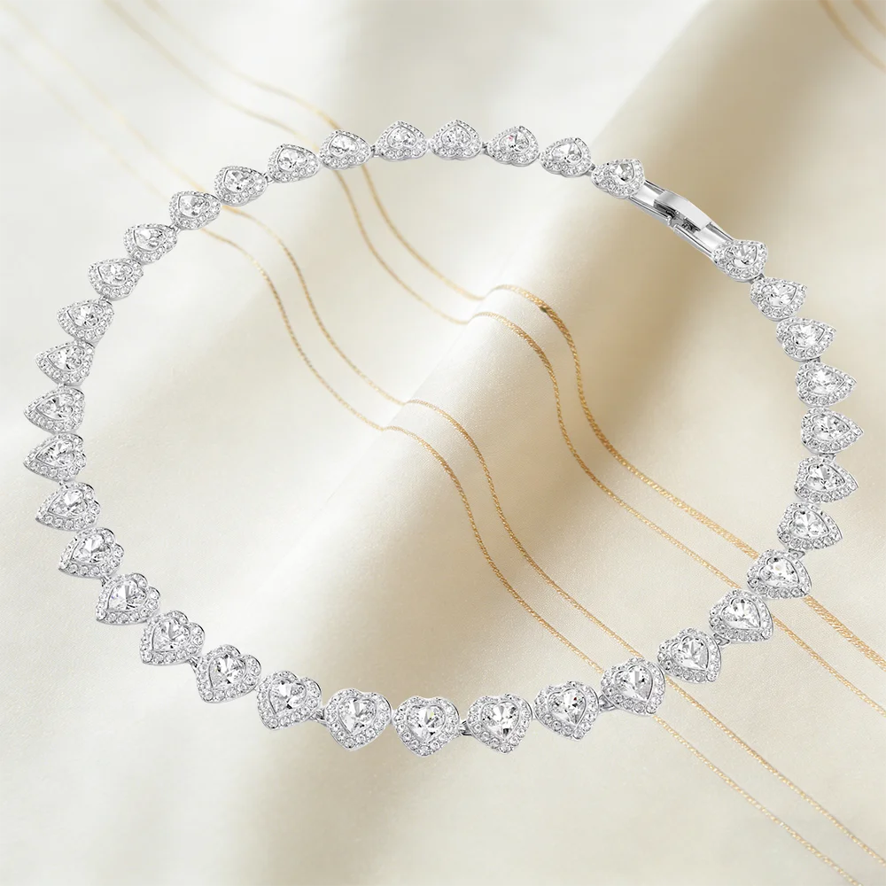 2026 Elegant Charming Jewelry, Inlaid with Sparkling Zirconia for Daily Wear & Special Occasions, Add Sparkle To Your Look