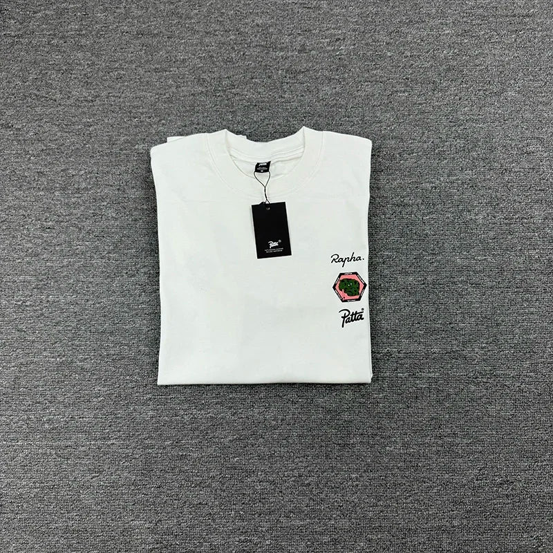 New Arrival Patta Tshirt American Street Style with Palm Tree Star Print Man Short Sleeve Tops