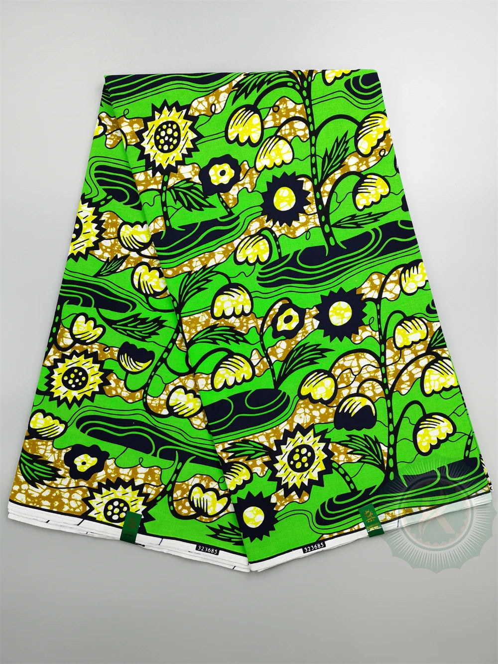 Prevalent African Wax Print Ankara Fabrics 100% Cotton Nigerian Style Patchwork Sewing Guaranteed Veritable Real Wax For Dresses