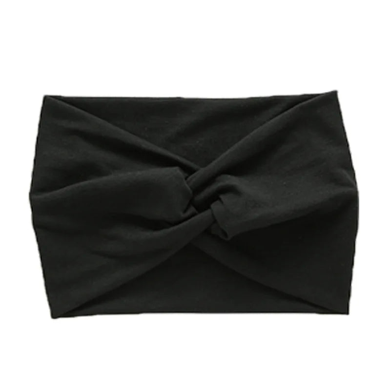 Europe and The United States New Wide Hair Band Women Sports Cross Headband Yoga Elastic Headband Hair Accessories Wholesale