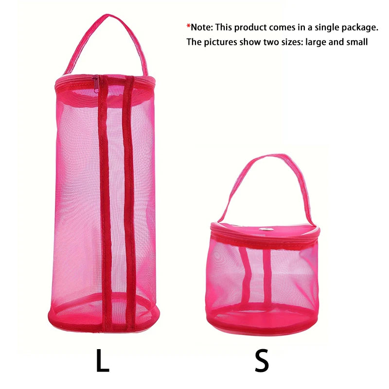 1 PC，Portable Yarn Storage Bag Hollow Mesh Knitting Wool Yarn Bags Crochet Yarn Handbag Organizer Weave Tools Sewing Accessories