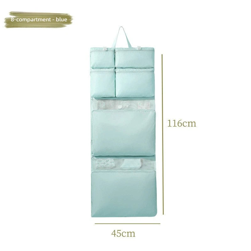 Travel Hanging Storage Bag Portable Foldable Multi Pocket Organizer for Clothes Accessories