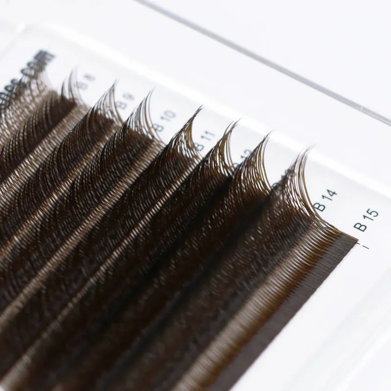 Dark Brown Kitten Lashes Fox YY Shape Eyelash YY Eyelash Cilia and Brazilian Volume Soft Faux Mink YY Lashes Y Cilios