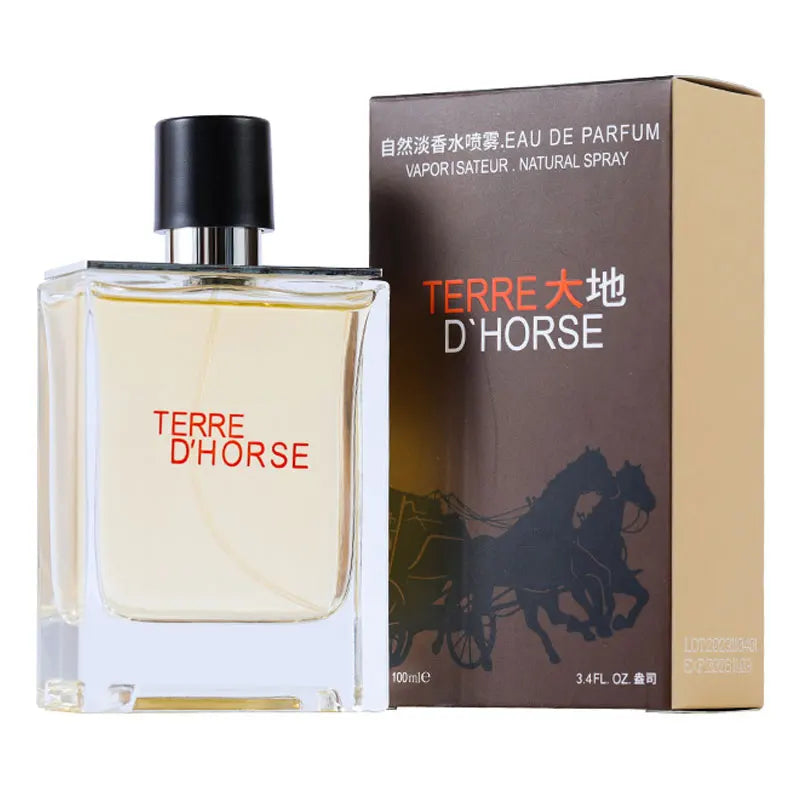 Men's 50ml/100ml Fresh Energetic Spicy Fougere Cologne Perfume - Earthy Woody Long-Lasting Parfum for Dating Deodorants
