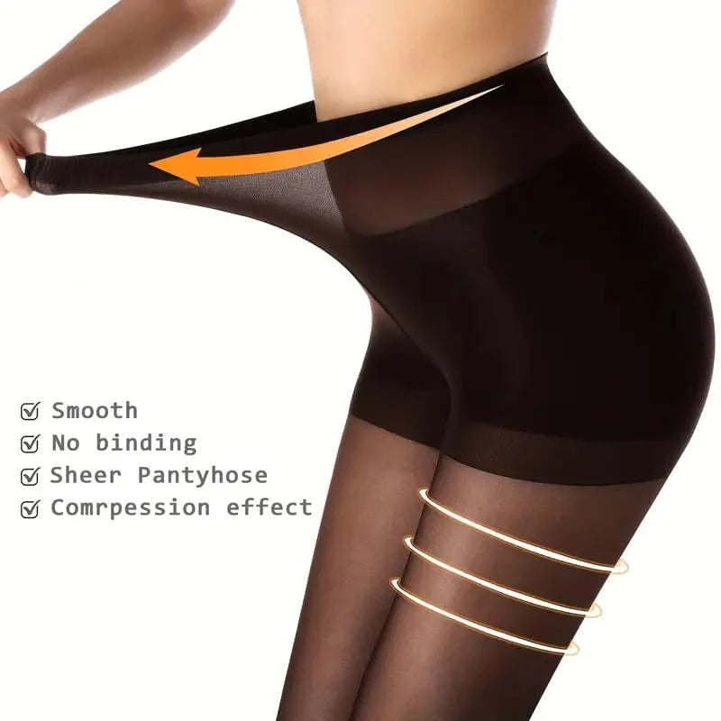 3 Pairs Black 20 Denier Tights – Ultra Sheer & Breathable, Matte Finish for Natural Bare-Leg Look, Perfect for Israeli Spring/Su