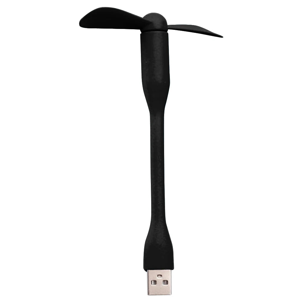 Flexible Portable Mini Fan for Power Bank Notebook Computer Summer Travel Cooling Cooler Mobile Phone USB Gadgets Fans