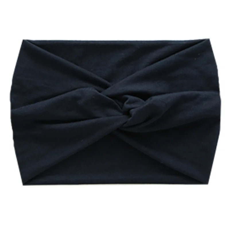 Europe and The United States New Wide Hair Band Women Sports Cross Headband Yoga Elastic Headband Hair Accessories Wholesale