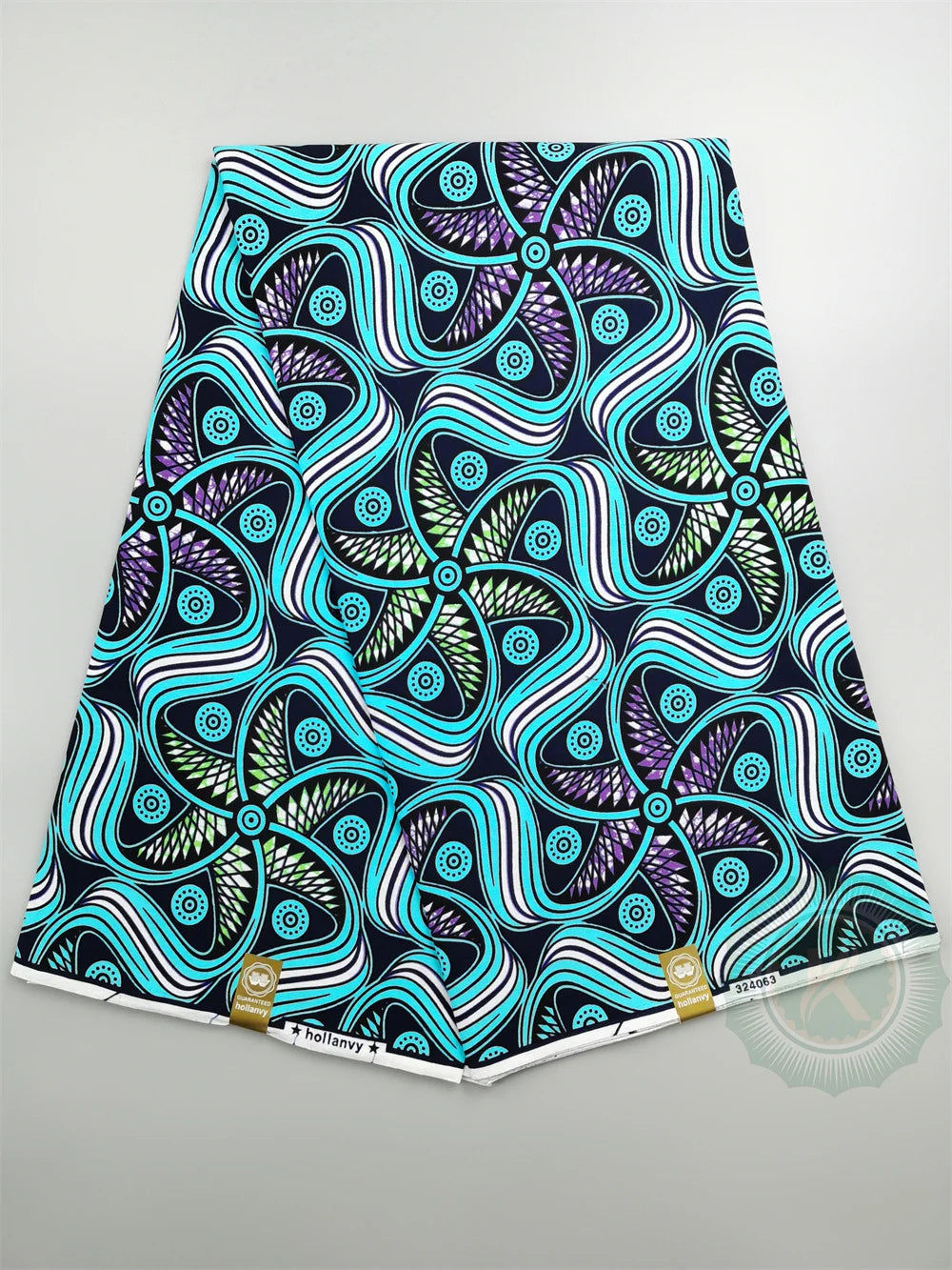 Prevalent African Wax Print Ankara Fabrics 100% Cotton Nigerian Style Patchwork Sewing Guaranteed Veritable Real Wax For Dresses