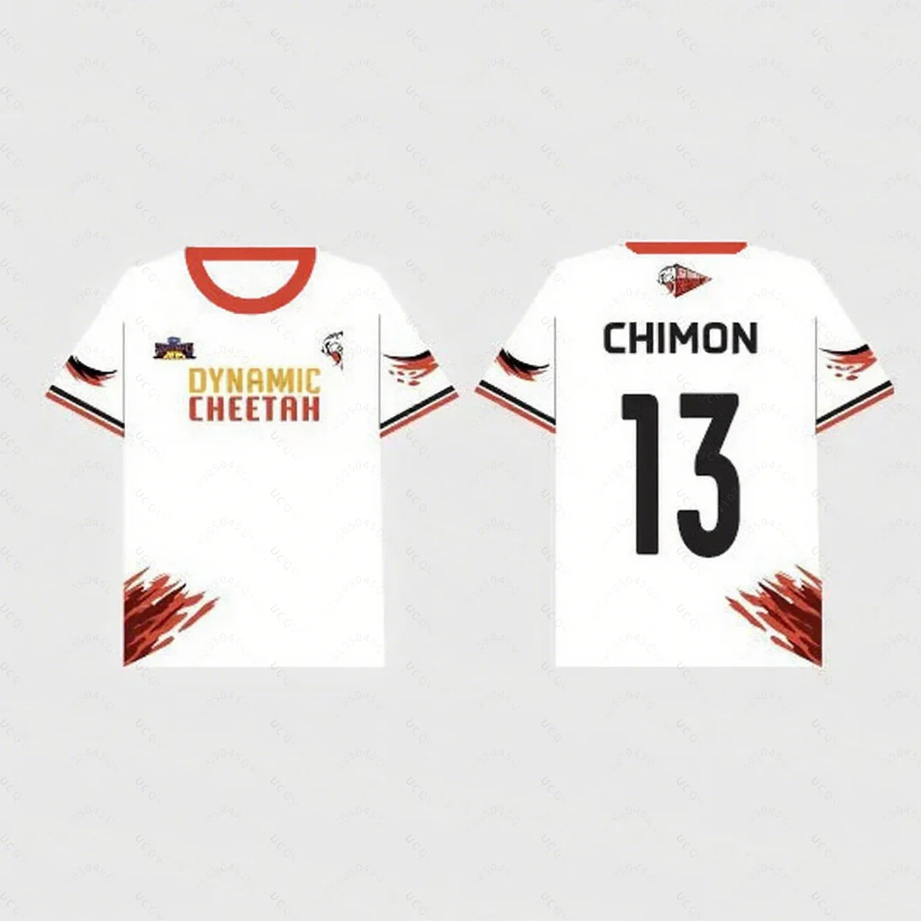 2025 Summer Round Neck Casual Thailand Men And Women Gmm Tv Sports Meeting Jerseys 3d Printed Short-Sleeved Red Team T-Shirts
