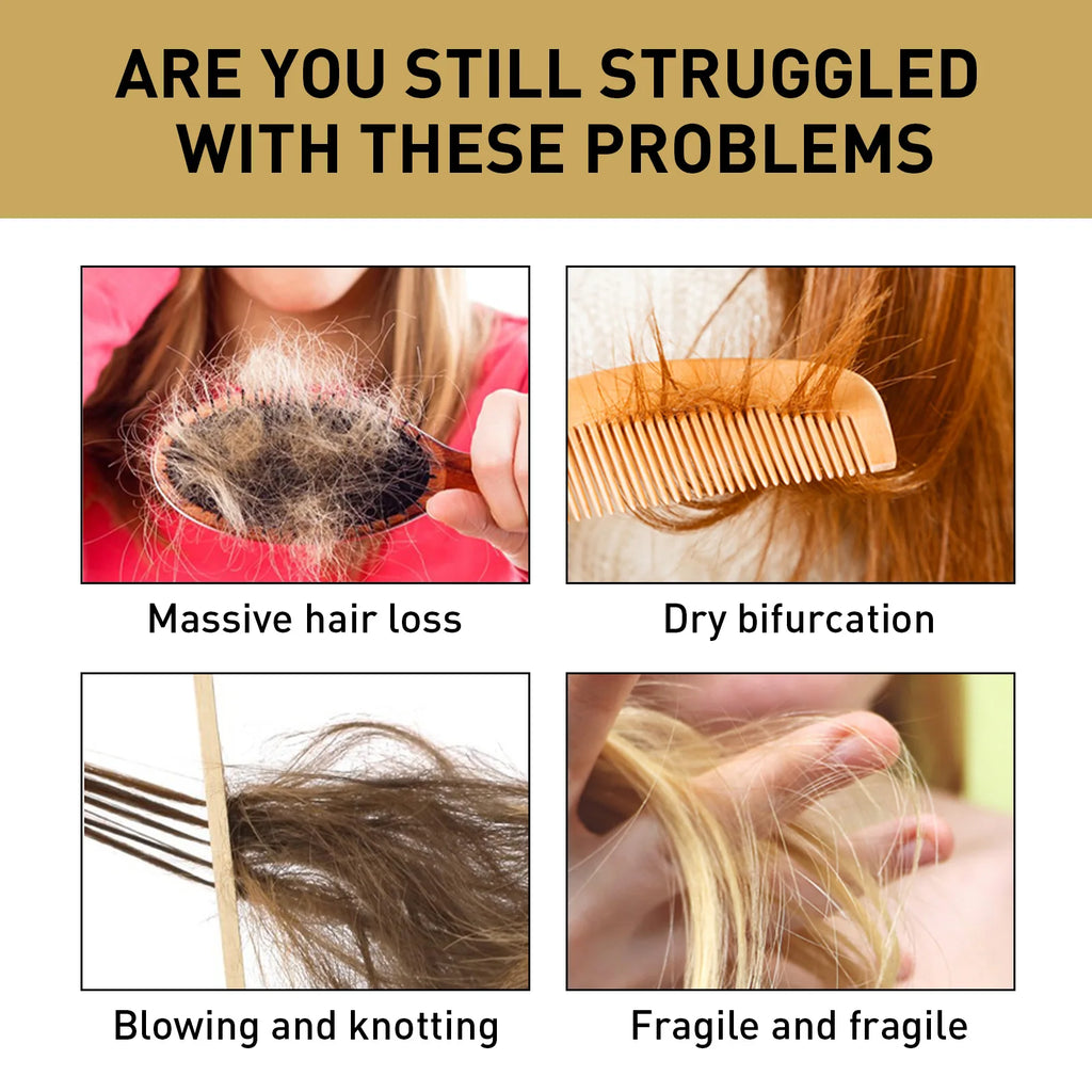 Hair Shampoo Ginger Promotes Hair Growth Dandruff Removal Anti-Itch Oil Control Nourishing Scalp Repair Frizzy Damaged Shampoo