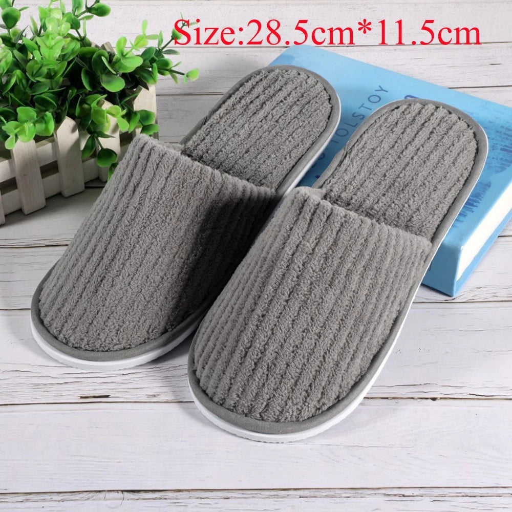 Winter Plush Slippers Faux Fur Home Shoes Open Toe Indoor Slippers Couple Floor Flats Shoes Home Warm Furry Slipper women Slides