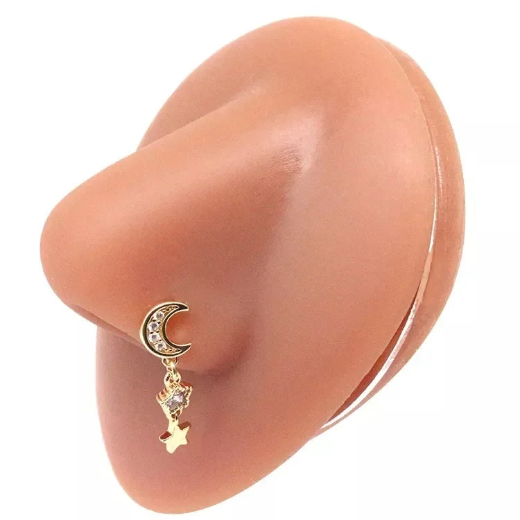 Nose Ring Dangle Body Jewelry for Women