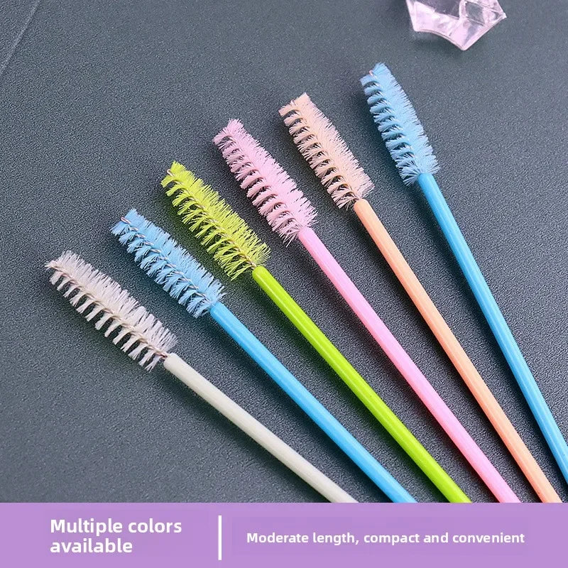 50Pcs Eyelash Brushes Makeup Brushes Disposable Mascara Wands Applicator Spoolers Eye Lashes Cosmetic Brush Lash Extension Tool