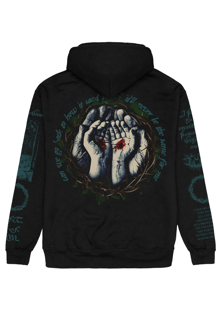 Symphonic Dead Core Band Lorna Shore Album Graphic Print Pullover Men Women Loose Casual Hoodie New Fashion Oversized Sweatshirt